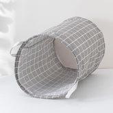 Kuber Industries Laundry Basket For Clothes|Foldable Laundry Hamper|Basket For Toys, Dirty clothes, Storage "45 LTR"-Pack of 2 (Grey)